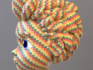 Cartoon Teenage Boy 02 Model 3D