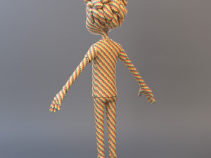 Cartoon Teenage Boy 02 Model 3D