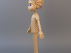Cartoon Teenage Boy 02 Model 3D