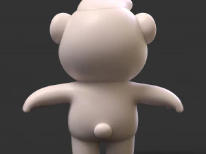 Orso dei cartoni animati Modello 3D