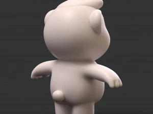 Orso dei cartoni animati Modello 3D