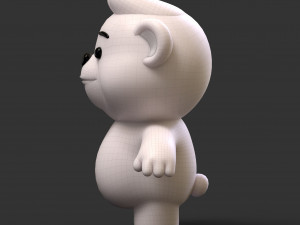 Cartoon Bear 3D Model