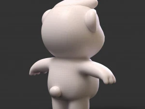 Orso dei cartoni animati Modello 3D