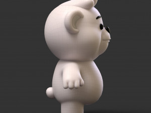 Cartoon Bear 3D Model