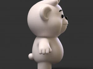 Orso dei cartoni animati Modello 3D