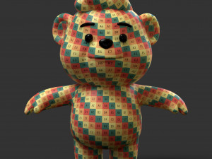 Cartoon Bear 3D Model