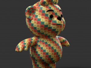 Cartoon Bear 3D Model