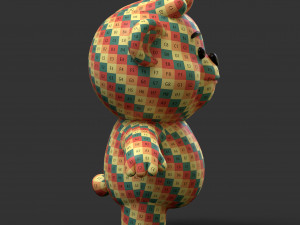Cartoon Bear 3D Model