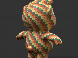 Orso dei cartoni animati Modello 3D