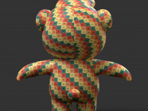 Cartoon Bear 3D Model