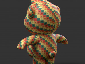 Cartoon Bear 3D Model