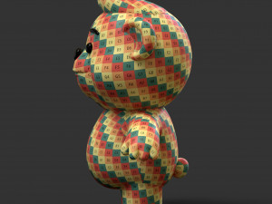 Cartoon Bear 3D Model