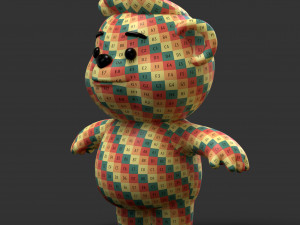 Cartoon Bear 3D Model