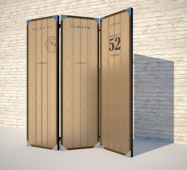 decorative partition 3Dモデル .c4d .max .obj .3ds .fbx .stl .blend 