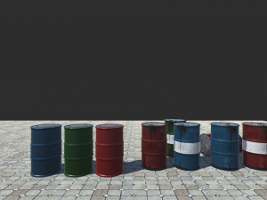 barrel Model 3D