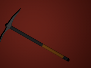 mattock 3D 모델