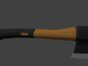 axe 3D 모델