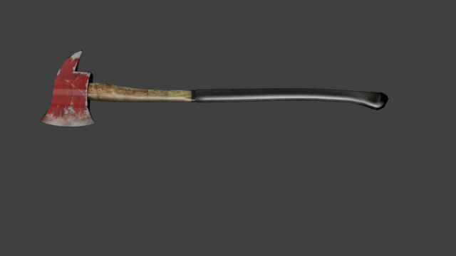 axe 3D Model .c4d .max .obj .3ds .fbx .stl .blend