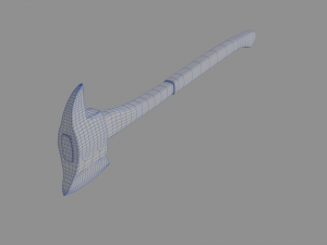 axe 3D 모델