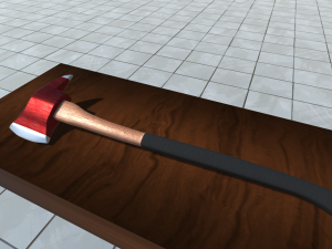 axe 3D 모델