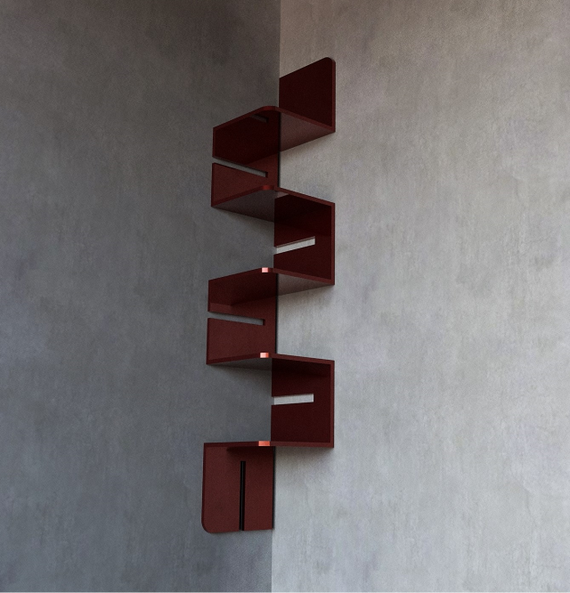 furniture corner wood 3D Model .c4d .max .obj .3ds .fbx .stl .blend 