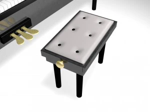 piano 3D Model