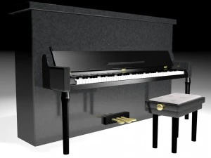 piano 3D Model