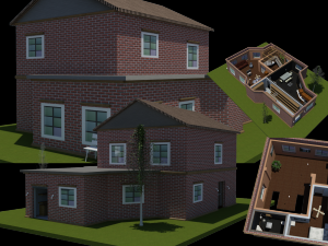 example model 16 3D 모델