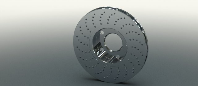 disc brake Modelo 3D .c4d .max .obj .3ds .fbx .stl .blend 