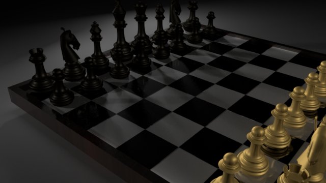 3d chess 3D 模型 .c4d .max .obj .3ds .fbx .stl .blend