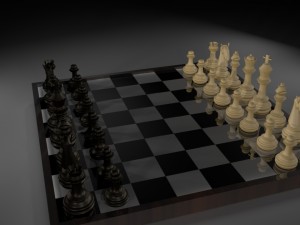 3d chess 3D 模型