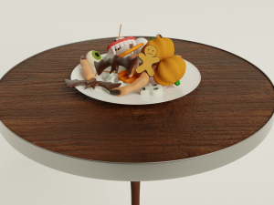 halloween candy Model 3D