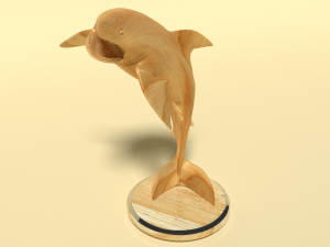 sharks figurine Model 3D