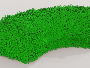 stylized bush pack Modello 3D