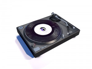 djay - turntable 3D 모델