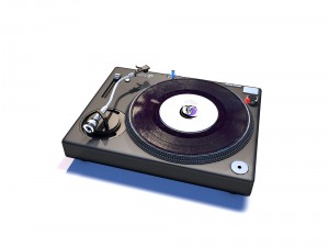 djay - turntable 3D मॉडल