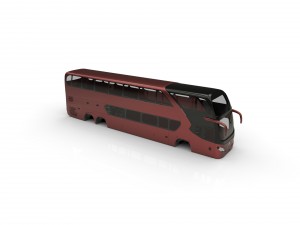 bus bodywork majestic dp bus carroseria jgb majestic dp 3Dモデル