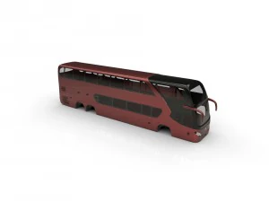 bus bodywork majestic dp bus carroseria jgb majestic dp 3D Model