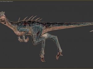 3d wild dinosaur model 3D 모델