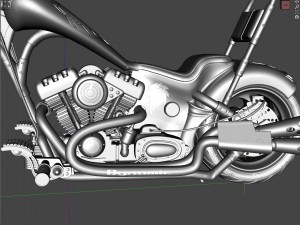 chopper Model 3D