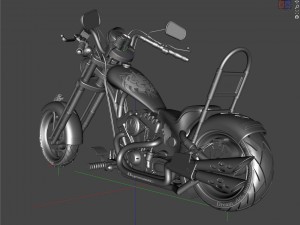 chopper 3D Модель
