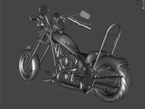 chopper 3D Model