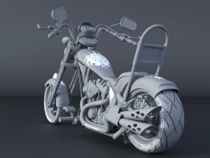 chopper 3D Model