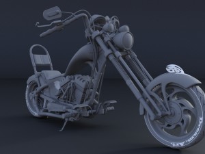 chopper 3D Модель