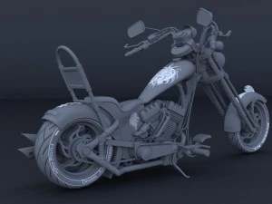 chopper 3D Model