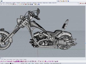 chopper 3D Модель