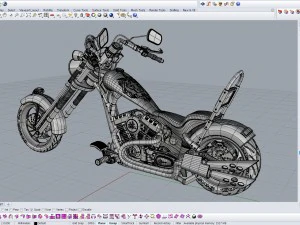 chopper 3D Model