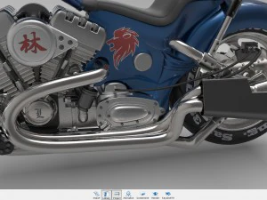 chopper 3D Model