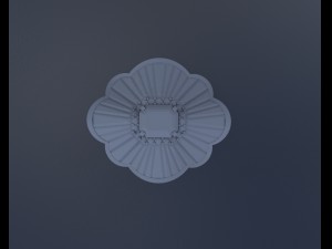 emeralds and diamonds luxury ring 3D Модель