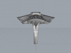 emeralds and diamonds luxury ring 3D Модель